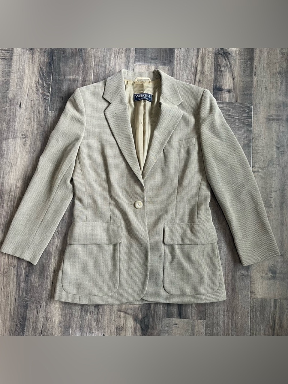 Weekend Max Mara Blazer Size US 6 Women’s Wool Blend